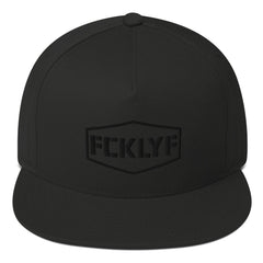 FCKLYF Shield Flat Bill Cap - ONTILT