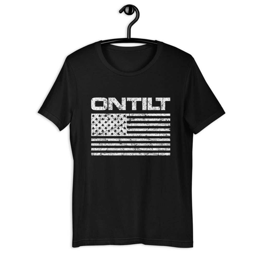 ONTILT FLAG Short-Sleeve Unisex T-Shirt - ONTILT