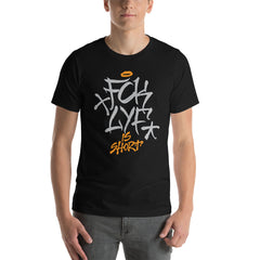 FCKLYF is... Short-Sleeve Unisex T-Shirt - ONTILT