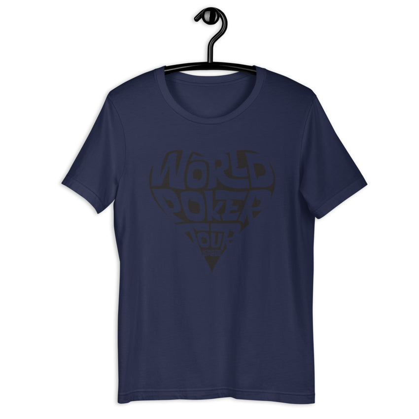 WPT League Heart Short-Sleeve Unisex T-Shirt